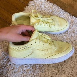 Reebok Yellow Sneakers